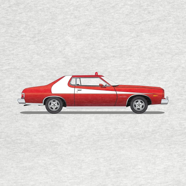 Starsky and Hutch Car Gran Torino by Iftis